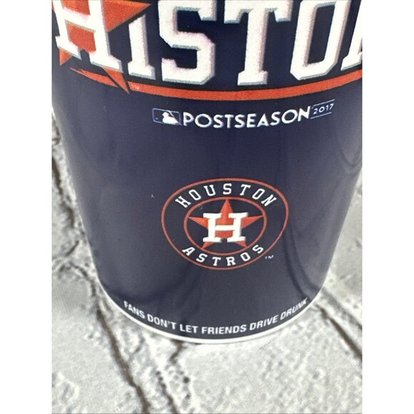 Houston Astros Earn History Postseason 17’ Budweiser Lot 10 Plastic Cups MLB NEW - Picture 10 of 11